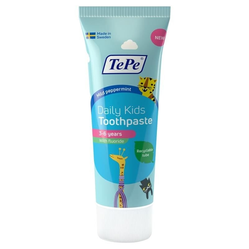 Tepe Daily Toothpaste Kids Mild Mint for Ages 3-6 75ml