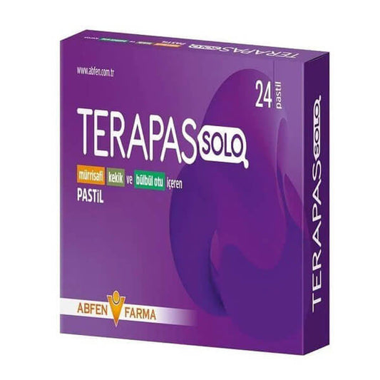 Pastillas para la garganta Abfen Farma Terapas Solo Herbal, 24 unidades