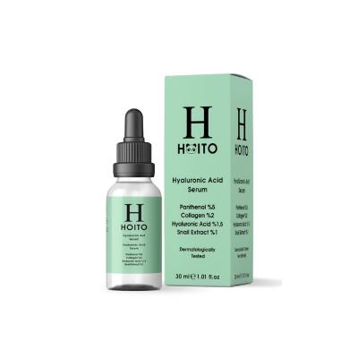 Sérum de ácido hialurónico Hoito 30 ml - Suero hidratante antiedad natural para piel seca