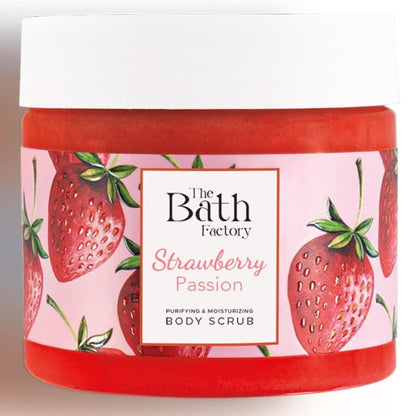 Exfoliante corporal Strawberry Passion de The Bath Factory 300g