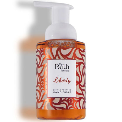 Mousse lavante pour les mains hydratante Liberty The Bath Factory 300 ml