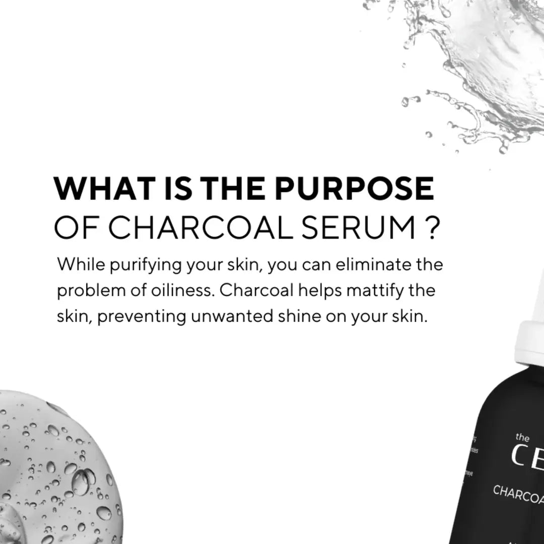 The Ceel AHA BHA & Charcoal Clarifying Black Serum 30 ml