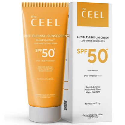 Crème solaire SPF50+ Ceel pour peaux à imperfections 50 ml