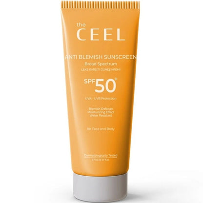 Crème solaire SPF50+ Ceel pour peaux à imperfections 50 ml