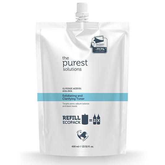 The Purest Solutions Exfoliating & Clarifying Toner Refill 400 ml