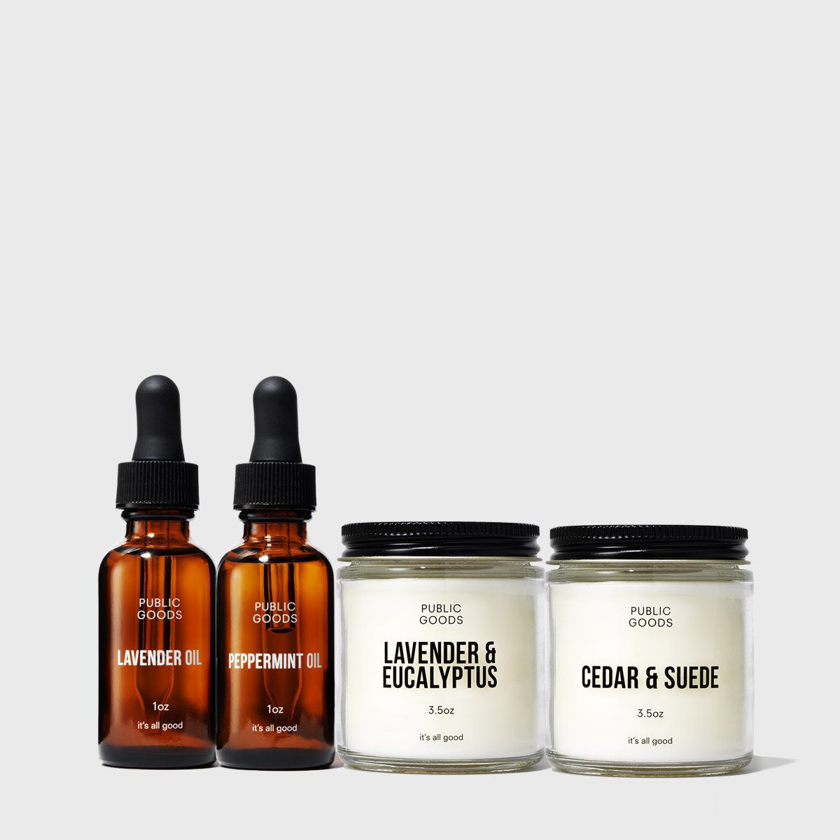 Therapeutic Scents Product Set Public Goods