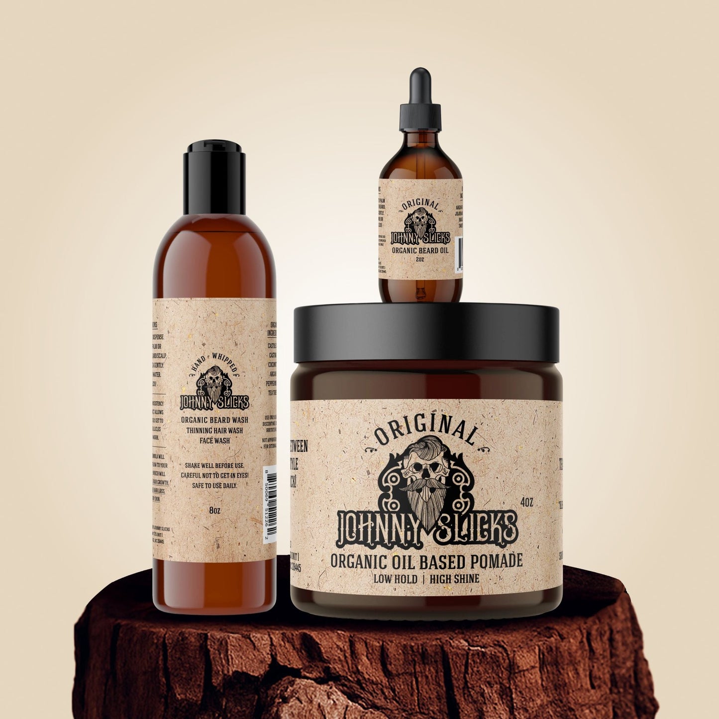Johnny Slicks Thinning Hair Kit Gift Set Johnny Slicks Original