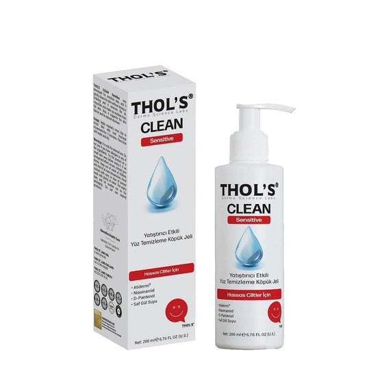 Thols Clean Sensitive Cleansing Foam Gel Soothing Formula 200ml