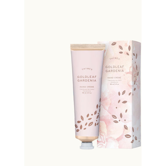Thymes Goldleaf Gardenia Hand Cream 90ml Hand Cream Pasteur Pharmacy
