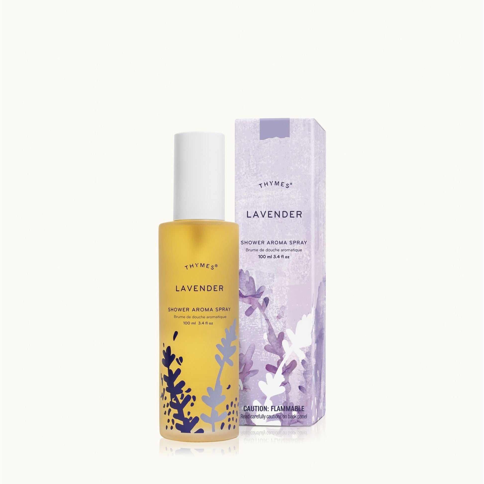 Thymes Lavender Shower Aroma Spray 3.4 Oz Aroma Spray Pasteur Pharmacy