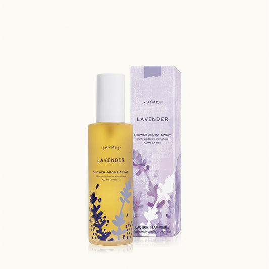 Thymes Lavender Shower Aroma Spray 3.4 Oz Aroma Spray Pasteur Pharmacy