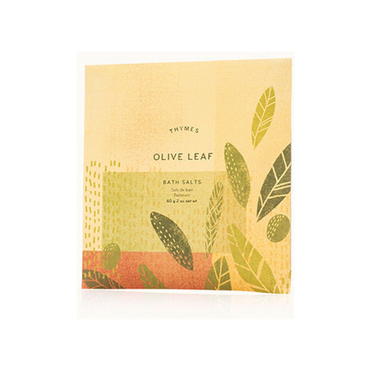 Thymes Olive Leaf Bath Salts 2oz Bath Salts Pasteur Pharmacy