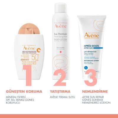 Avene Mineral Sunscreen Tinted SPF 50+ - Gentle Protection for Sensitive Skin, Avène Thermal Water, 1.35 fl oz