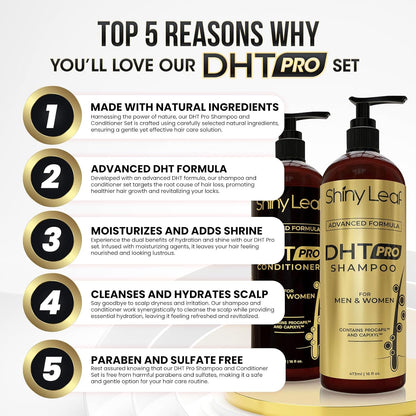DHT Pro Shampoo and Conditioner with Procapil and Capixyl
