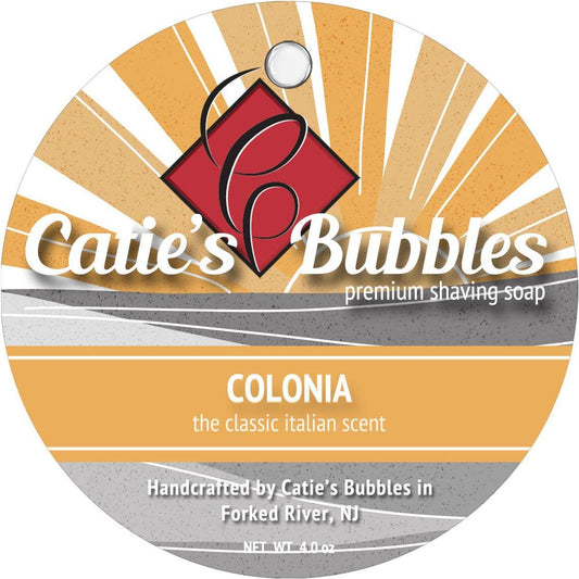 Catie's Bubbles Colonia Shaving Collection Shaving Set Pasteur Pharmacy Shaving Soap 4oz