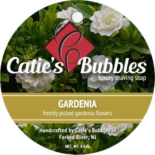 Catie's Bubbles Gardenia Shaving Collection Shaving Set Pasteur Pharmacy Shaving Soap 4oz