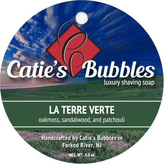Catie's Bubbles La Terre Verte Shaving Collection Shaving Set Pasteur Pharmacy Shaving Soap 4oz