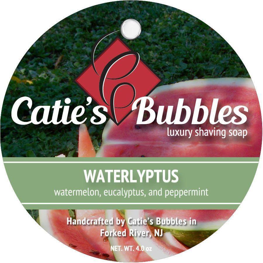 Catie's Bubbles Waterlyptus Shaving Collection Shaving Set Pasteur Pharmacy Shaving Soap 4oz
