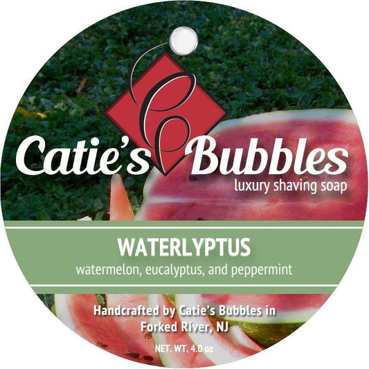Catie's Bubbles Waterlyptus Shaving Collection Shaving Set Pasteur Pharmacy Shaving Soap 4oz