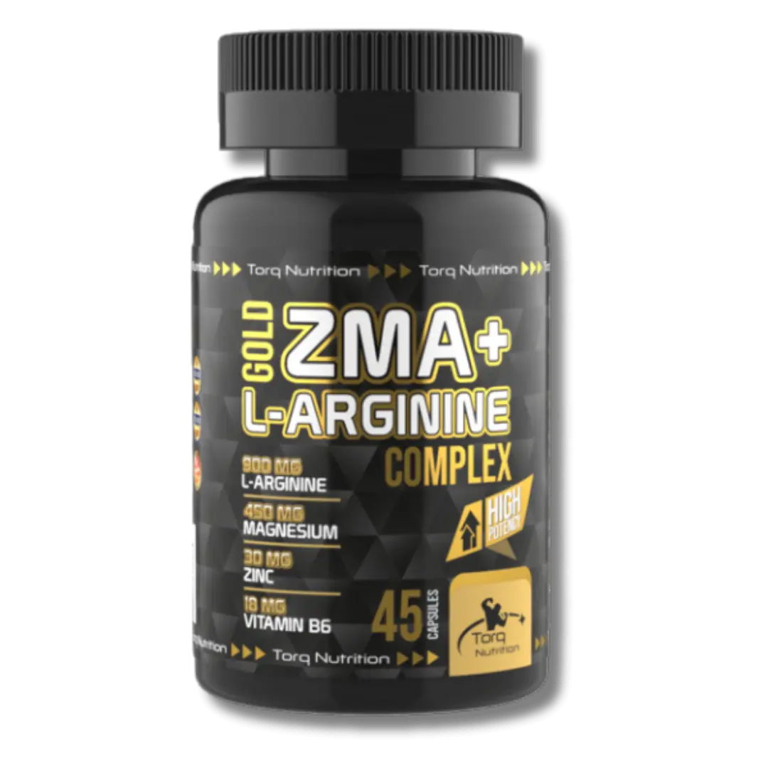 Torq Nutrition Gold ZMA Complex Mineral Support 45 Capsules