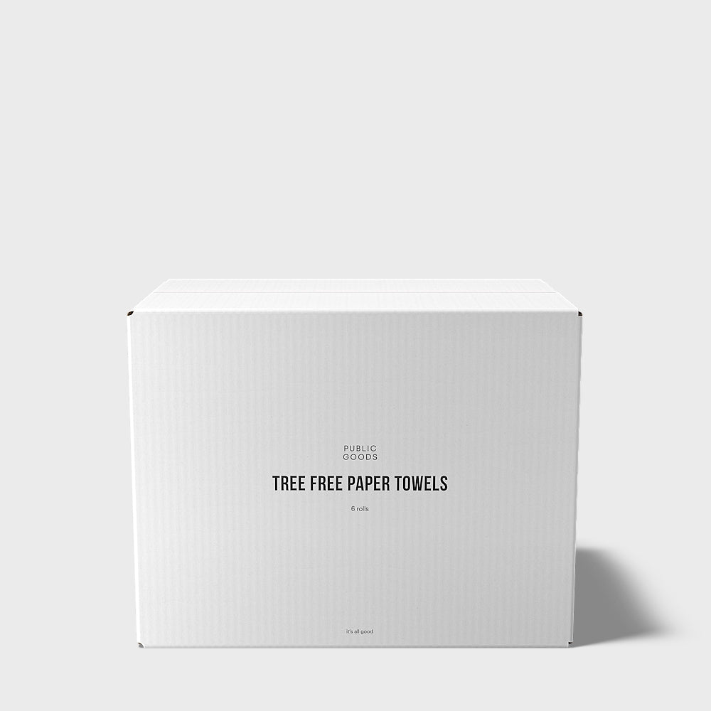 Tree Free Paper Towels (6 ct) Household Public Goods