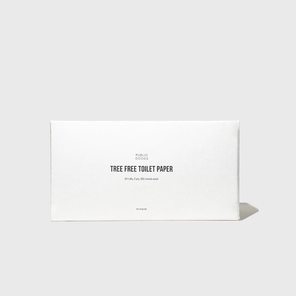 Tree Free Toilet Paper (24 ct) Household Public Goods