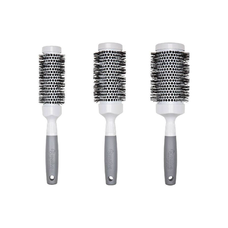 Pro Ceramic Triangle Hair Brush Hair Brush Pasteur Pharmacy Set of all three sizes