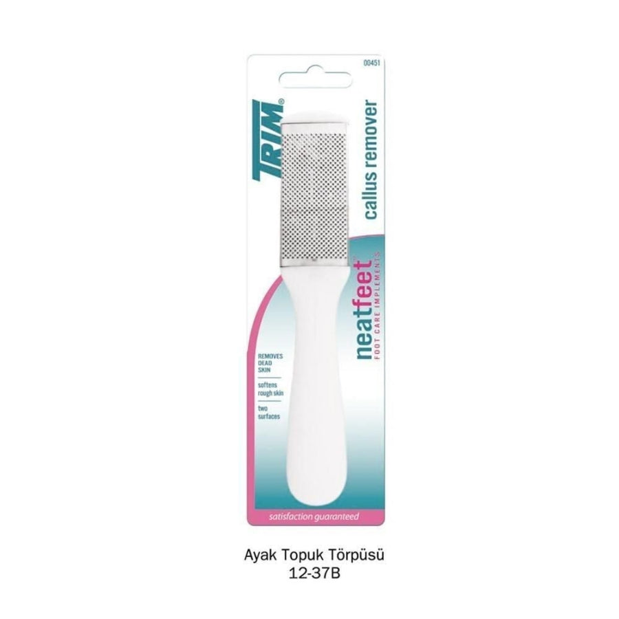Trim Foot Heel Rasp for Smooth Skin Care 1 Count