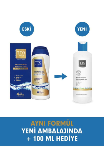 Jeomed TTO Clinic Anticaspa, 400 ml