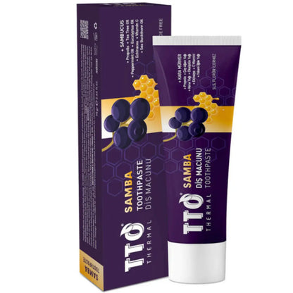 Pasta de dientes TTO Samba para cuidado oral diario 75g