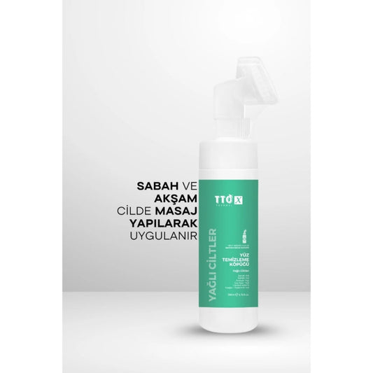 Tto Kozmetik TTO-X Face Cleansing Foam for Oily Skin 200 ml