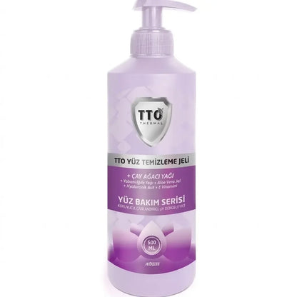 Gel de limpieza facial TTO, lavado diario refrescante 500 ml