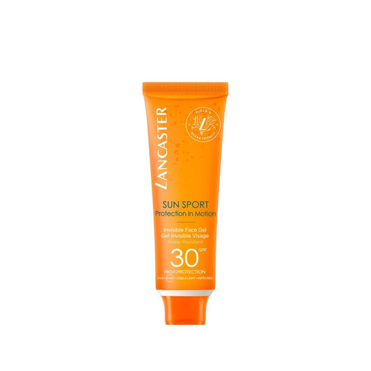 Lancaster Sun Sport Invisible Sunscreen Gel SPF30 for Face - 1.69 fl oz, Non-Greasy, Lightweight Sun Protection