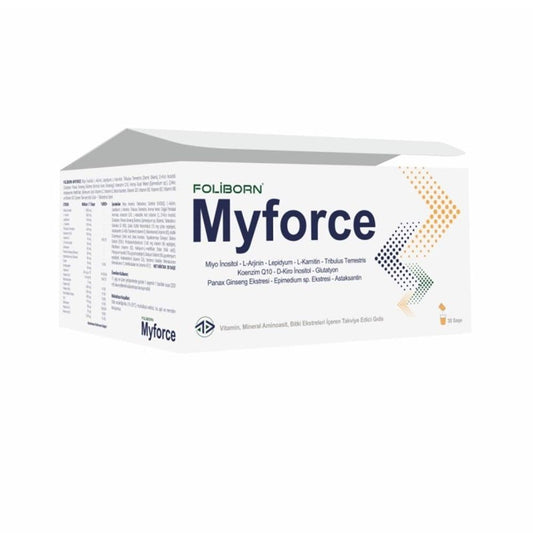 Foliborn Myforce Dietary Supplement with Vitamins, Minerals & Herbal Extracts