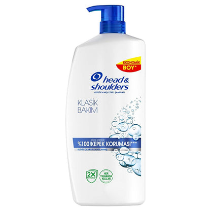 Shampooing antipelliculaire Head & Shoulders Classic Clean - 800 ml - Soulagement des démangeaisons du cuir chevelu, tous types de cheveux, usage quotidien, pH équilibré