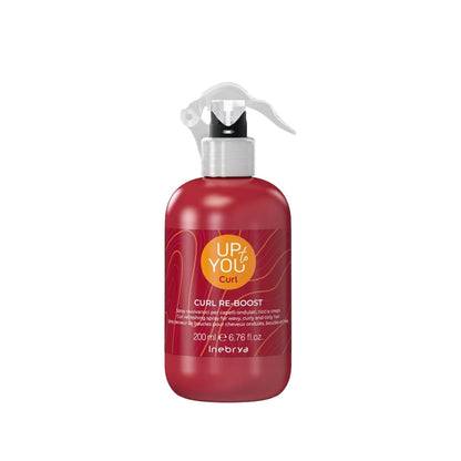 Spray reactivador de rizos Inebrya Up to You Curl Re-Boost para rizos definidos 200 ml