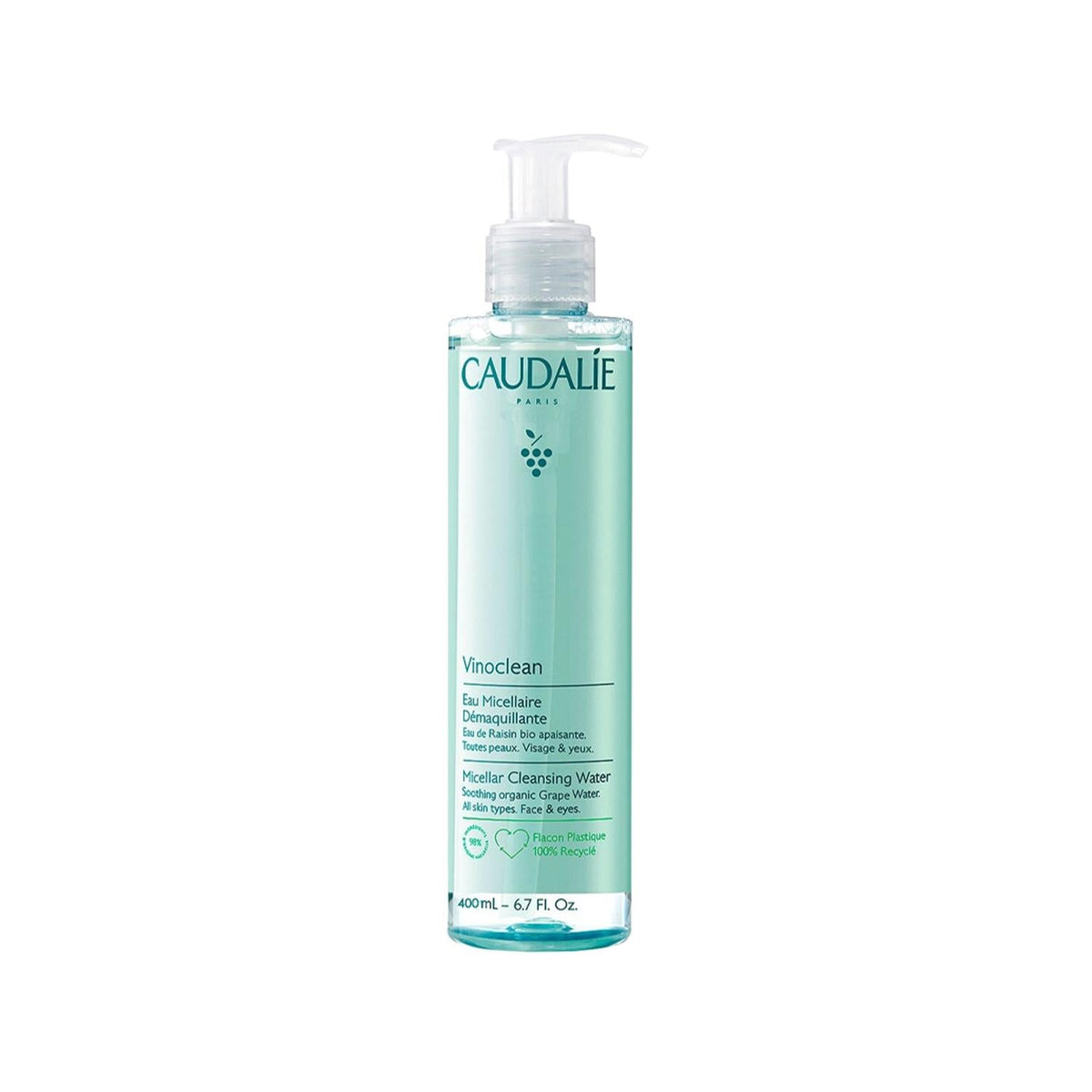 Caudalie Vinoclean Micellar Cleansing Water 400 ml