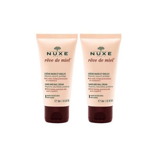 Nuxe Reve de Miel Hand Cream - Nourishing & Protective Hand Care for Dry Hands