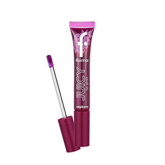 Flormar Juicy Lip Gloss 001 Raspberry - Lèvres brillantes et colorées au goût framboise