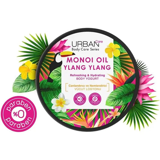 Loción corporal nutritiva Urban Care con aceite de monoi y ylang ylang 200 ml