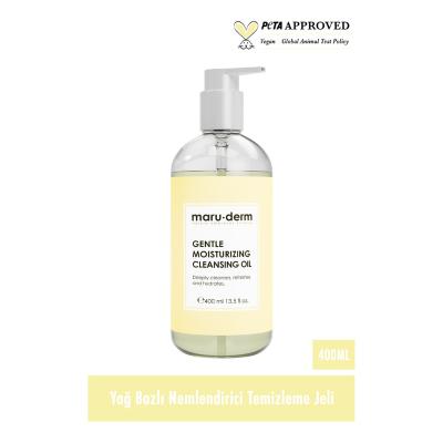 Nettoyant visage huileux Maruderm - Démaquillant doux et nettoyant en profondeur pour le visage et le corps (400 ml / 13,53 fl oz)