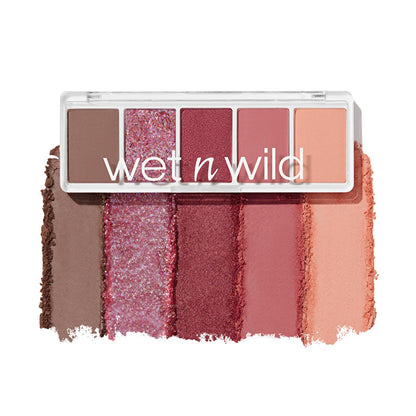 Palette de 5 ombres à paupières Color Icon de Wet n Wild - Végétalienne, teintes aux finis variés pour un maquillage des yeux polyvalent