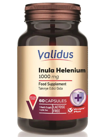Validus Inula Helenium 1000 mg Complément alimentaire 60 gélules