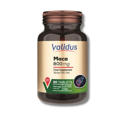 Suplemento dietético Validus Maca 800 mg 30 tabletas