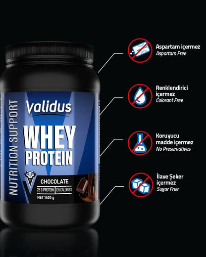 Complément alimentaire Validus Whey Protein Complex Chocolat 1400g