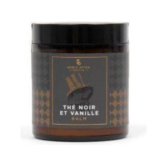 Noble Otter Soap Co. The Noir Et Vanille Shaving Collection Shaving Set Pasteur Pharmacy Aftershave Balm 4 oz