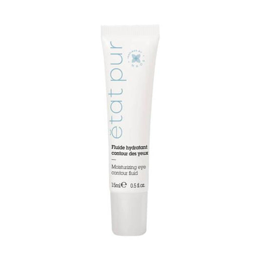 Soin Contour des Yeux Etat Pur - Hydratant, adapté aux peaux sensibles, crème anti-âge pour cernes et poches - 15 ml