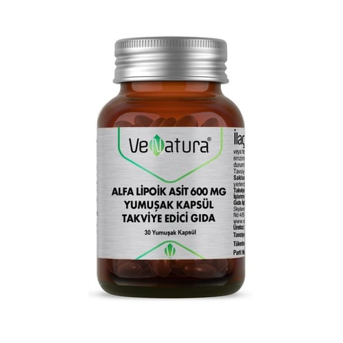 VeNatura Alpha Lipoic Acid 600 mg 30 Capsules