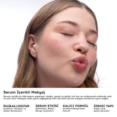 Crema multiusos con color para labios, mejillas y ojos de Cream Co. - Maquillaje de brillo natural con ácido hialurónico y péptidos