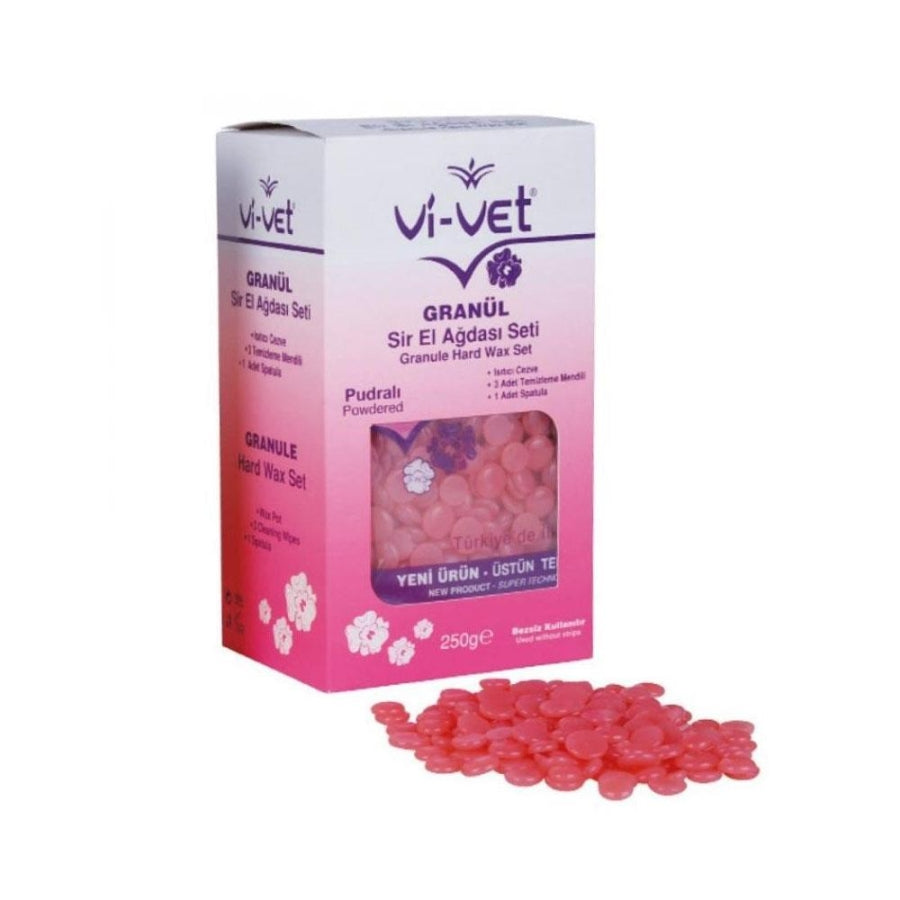 Vi-Vet Granule Hard Wax Set for Sensitive Skin 250g